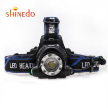 Super Bright Rechargeable USB Zoomable Safety Light Headlamp with Led Head Lights 18650 Lithium Head Lamps